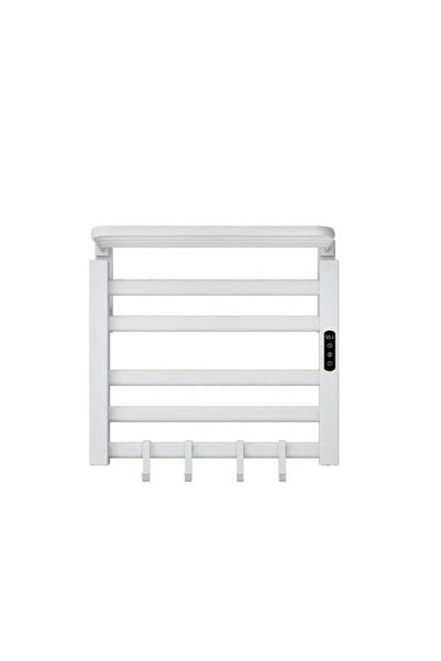COOYA Heated Towel Rack for Bathroom, Towel Warmer with Top Shelf, Wall Mounted Towel Warmer Rack