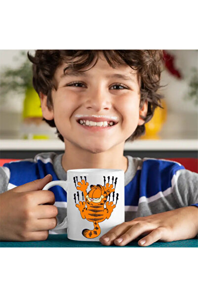 OEM Garfield Scratching Cat Mug