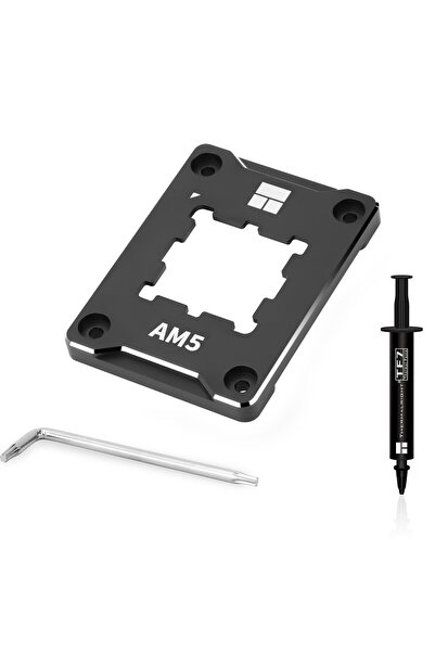 Other YICUTE ASF AM5 CPU Holder Anti-Bend Corrective Mounting Frame (Black)