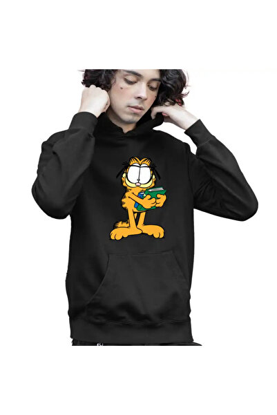 OEM Hanorac Copii Baieti Garfield Carti Scoala Invata