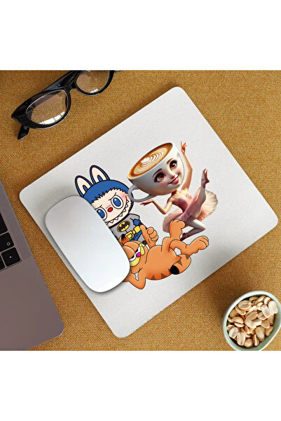 OEM Mousepad Garfield Labubu Ballerina Capuchin