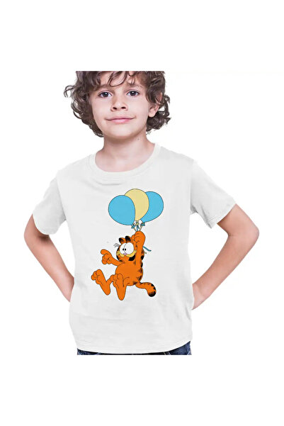 OEM Tricou Copii Baieti Garfield Baloane Desene Dublate
