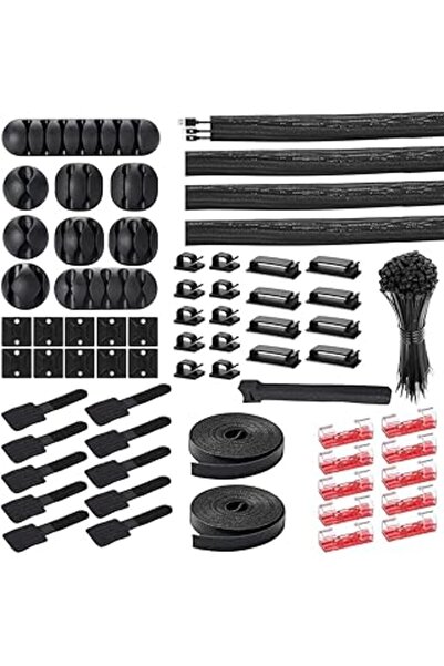 Other Elephant Boot® 173-Piece Cable Management Set