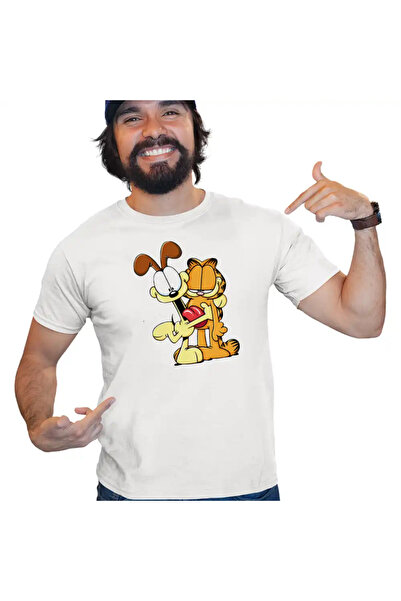 OEM Ανδρικό T-shirt Garfield Odie Best Friends