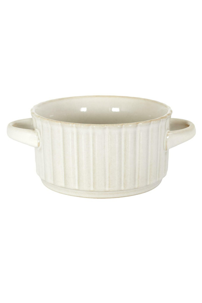 Other Oală pentru supă Vlora cu mânere 8,5 cm bej