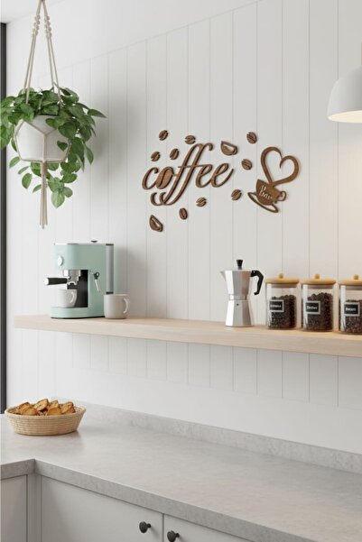 Ornavia Kahve Köşesi Dekor Ürünleri,Kahve Çekirdeği Dekor Seti,Kahve Köşesi Y...