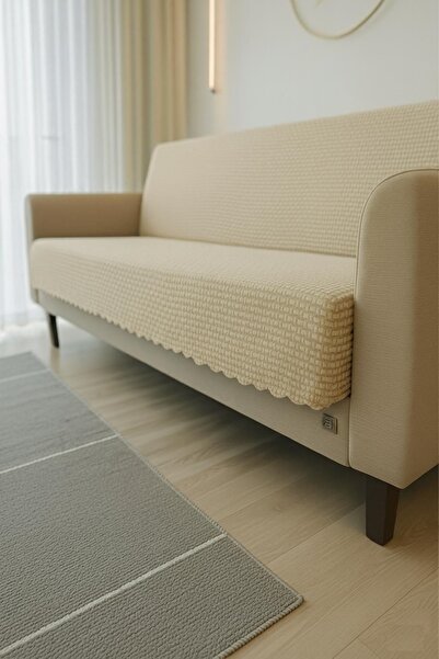 SYCAMORE HOME Koltuk Örtüsü Modern Pamuklu Kaydırmaz 170×215 cm – Yıkanabilir, Tek Parça, Şık & Konforlu