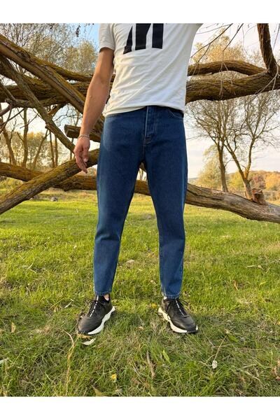 Patch & Loom بنطلون جينز Boyfriend للرجال