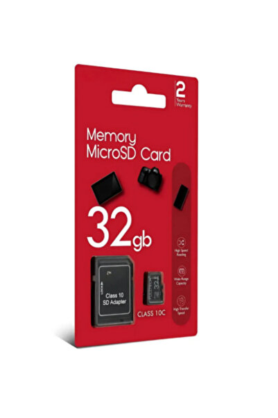XİRA Class 10 MicroSD Hafıza Kartı 4GB + SD Adaptör | Hızlı Okuma & Yazma | Telefon Kamera Tablet Uyumlu