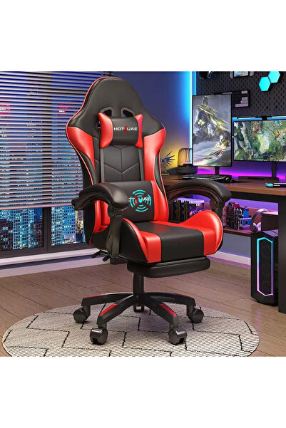 HotsUAE Gaming Chair with Massage Computer Chair,Ergonomic Large Angle Tilt and Height Adjustment Game Chair