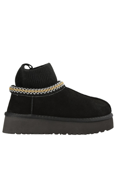 PASS Collection Ghete sport pentru femei, PASS COLLECTION, Z870006A, negru, p...