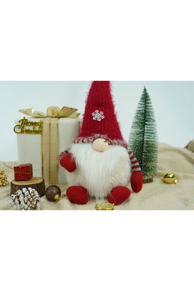 Flippy Christmas Ornament, Elf, Flippy, Red/White, Textile, 58 cm