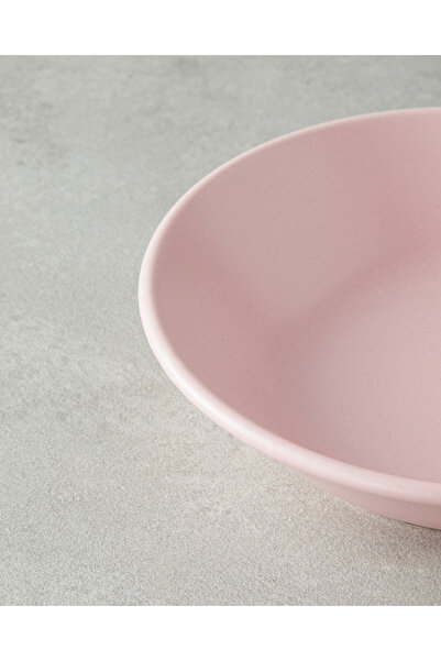 English Home Mile Seramik Çukur Tabak 18 cm Pembe