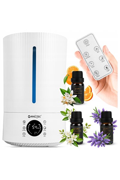 Selgot Umidificator de aer cu 3 uleiuri esențiale, dimensiuni 33 x 20,5 x 20,5 cm