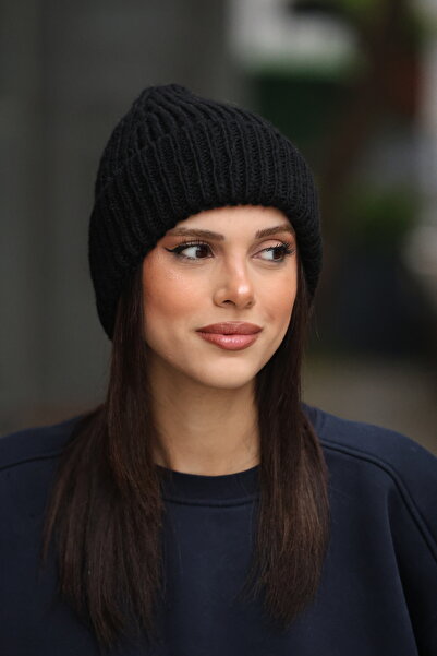 Jack Ferrero KADIN YUMUŞAK DOKULU FİTİLLİ KIŞLIK BERE