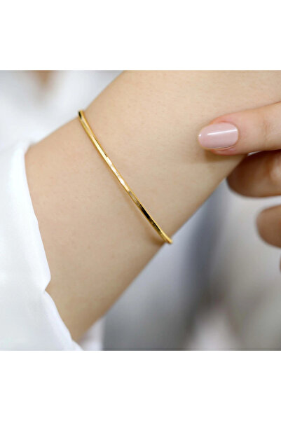 15 gr (GRAM) Oluklu Ajda Bilezik Işçiliksiz Yatırımlık 22 Ayar