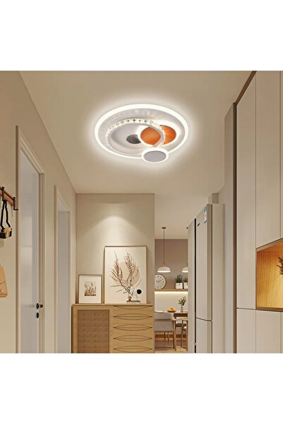 Alessandro DESIGN LED crystal chandelier HELIOX, 45W, 4 Circles, Cold/Warm/Ne...