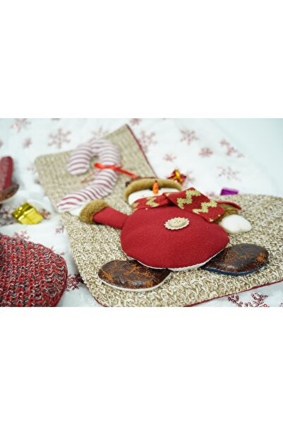 Flippy Gift Stocking, Flippy, With Snowman Pattern, Size 20x45 cm, Textile, Indoor, Multicolor