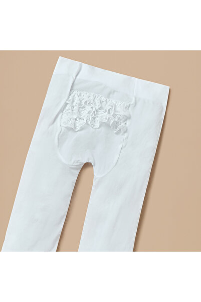 giggles Duck Applique A-Line Dress with Stockings