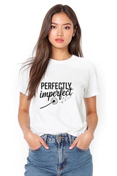 OEM Tricou alb de damă din bumbac cu imprimeu graffiti colorat, stil streetwear, mărimea S