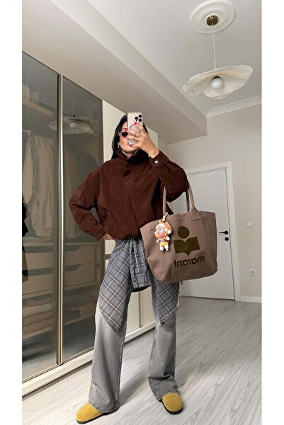 Mila Premium Nubuk Bomber Ceket