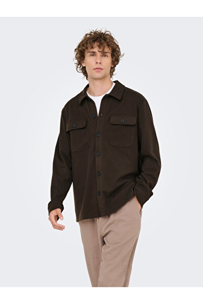 Only & Sons Мъжка блуза ONSNEWKODYL OVERSHIRT SWEAT NOOS OS22021279-4813350