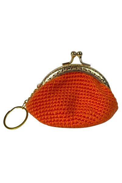Uretti - Öznur 7392 Hand Knitted Solid Color Mini Coin Purse