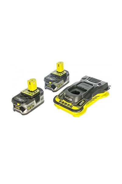 Ryobi RC18150-250 Yedek Akü ve Şarj Cihazı Seti - Çift Akü 18V Li-Ion 5Ah