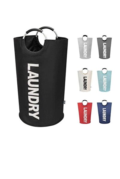 COOYA 95L Large Laundry Basket, Collapsible Laundry Bag, Freestanding Tall Clothes Hamper