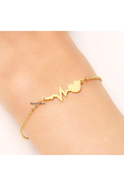 KEVSA Jewelry Brățară din oțel inoxidabil - „Ritmul vieții” - BF519