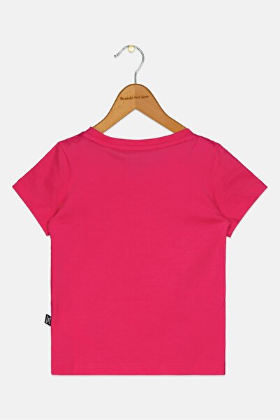 Puma Toddlers Girls Short Sleeve Brand Logo T-shirt, Pink