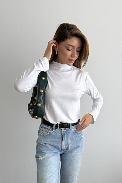 Sun Victoria Women's turtleneck long sleeve blouse