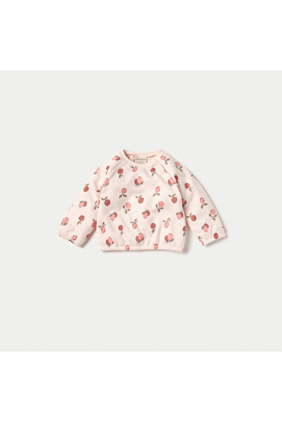 Juniors All-Over Apple Print Top and Pyjama Set