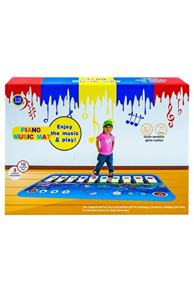 Robentoys Covoraș muzical albastru de joacă