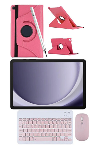 Samsung Galaxy Tab A9+ PLUS 6gb 128gb 11'' TABLET+PEMBE KILIF+KALEM+PEMBE KLAVYE+MOUSE