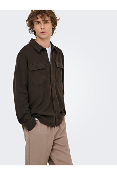 Only & Sons Мъжка блуза ONSNEWKODYL OVERSHIRT SWEAT NOOS OS22021279-4813350