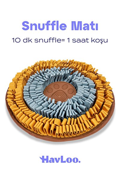 Havloo Köpek Snuffle Mat | Snuffle ve Yalama Egzersizi Bir Arada!