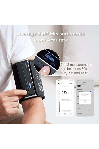 wellue BP 2 Connect Blood Pressure Monitor & Digital ECG Machine