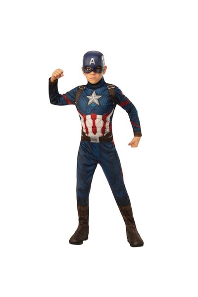 Rubies Children's Costume Captain America, M, 5-7 years