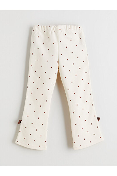 LC Waikiki Vizyon New Season Flared Girls' Leggings with Bow Detail