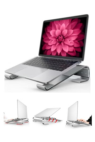 Generic حامل كمبيوتر محمول للمكتب، حامل كمبيوتر مزود بتهوية وتبريد لجهاز ماك بوك برو إير