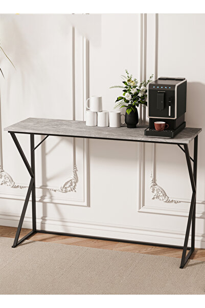 VariFurnx 120*40*80cm Console Table Office Table Rustic Entryway Table and Display Table for Living Room