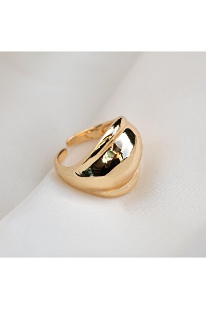 Aqua Di Polo 1987 Women's Gold Circle Ring Wtjg001901