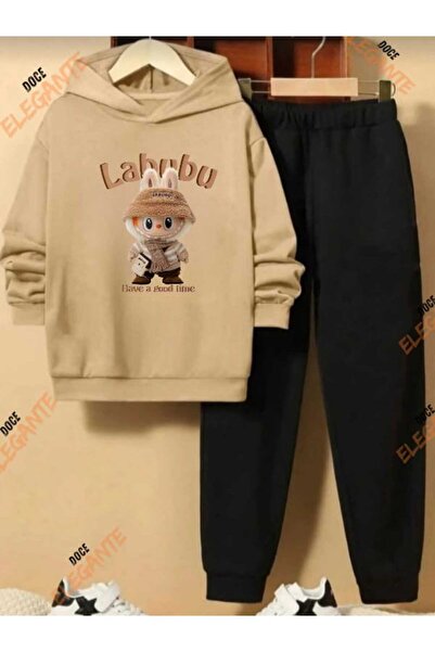 DOCE ELEGANTE SET DE TRENING PENTRU COPII IMPRIMAT KLABUBU