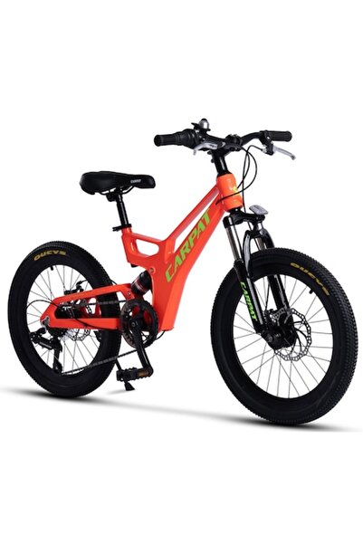 Carpat Bicicletă de munte Pro Genius pentru copii, roți de 20", suspensie dub...