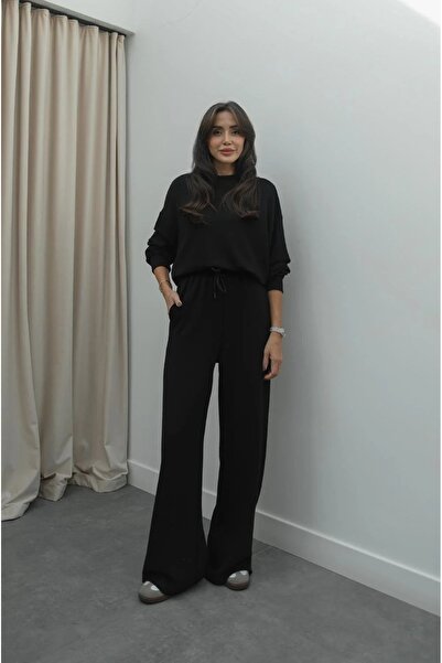 YAKAMEL SET DE Trening pentru Femei, Modal, 2 fire, Premium, cu mânecă lungă