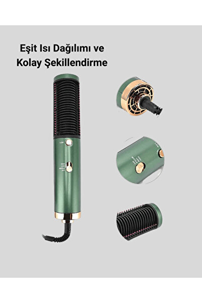 shopwave Ceramic Plate Hair Straightener – 200 ° C Adjustable Heat, Ion Technology