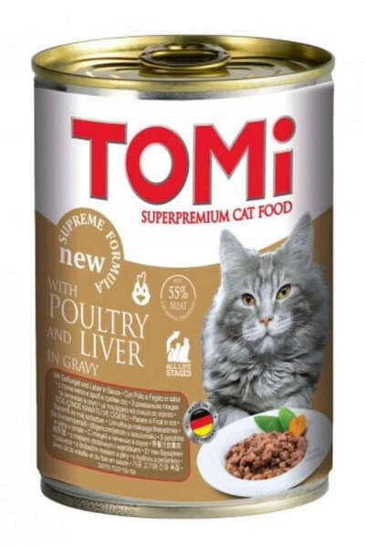 Tomi NRTMSA Kedi Kümes Hayvanlı Yaş (105447) Mama 400g