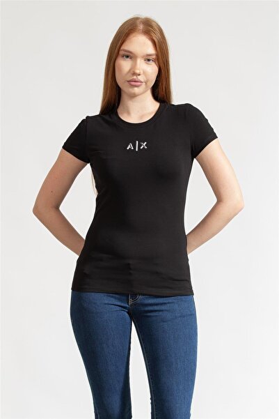 Armani Exchange Γυναικείο T-Shirt XW001382 AF16294 Μαύρο