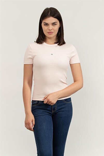Calvin Klein Women's Silver Peony T-Shirt
